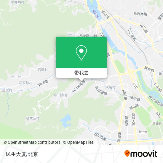 民生大厦地图