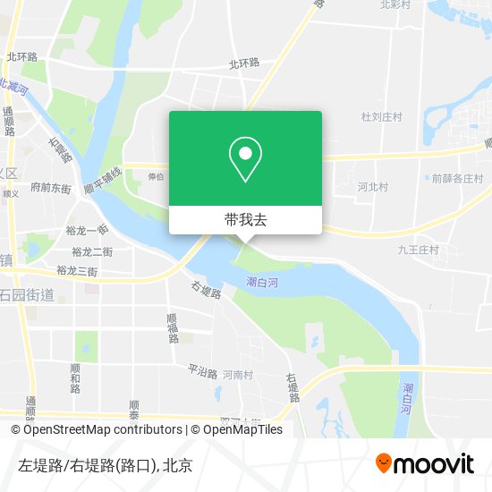 左堤路/右堤路(路口)地图