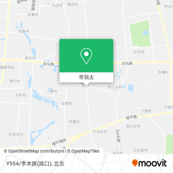 Y554/李木路(路口)地图