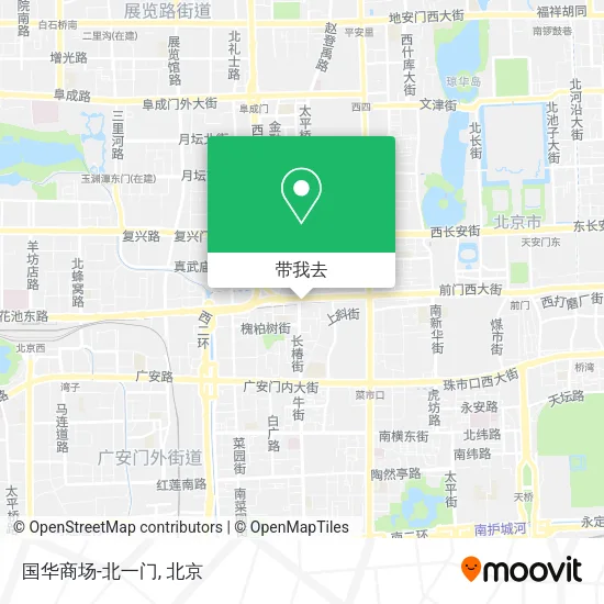 国华商场-北一门地图