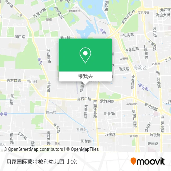 贝家国际蒙特梭利幼儿园地图