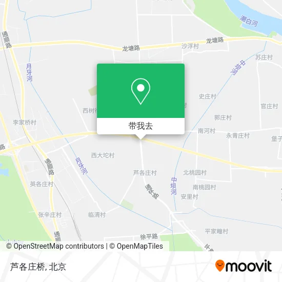 芦各庄桥地图