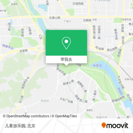 儿童游乐园地图