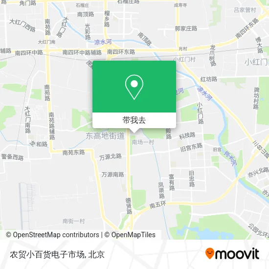 农贸小百货电子市场地图