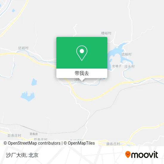 沙厂大街地图