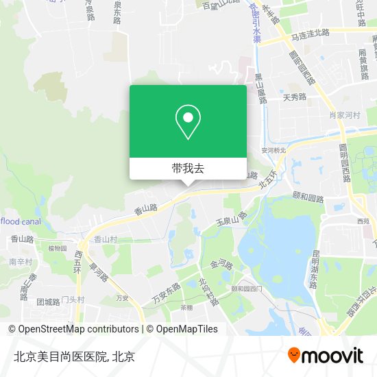 北京美目尚医医院地图