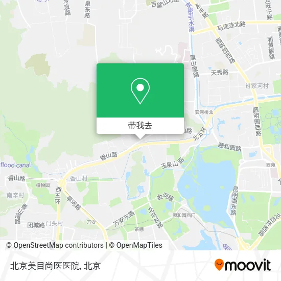 北京美目尚医医院地图