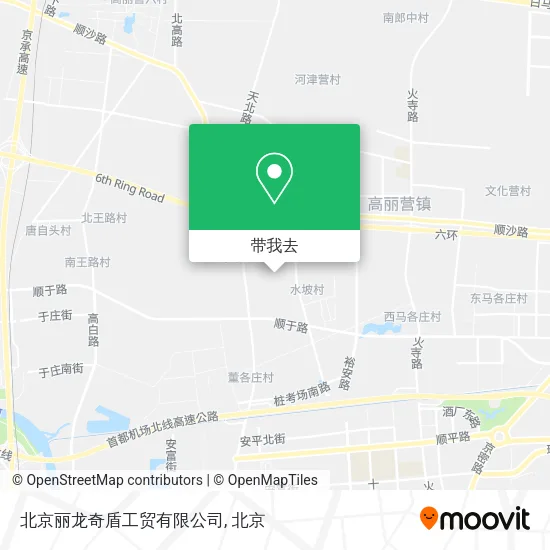 北京丽龙奇盾工贸有限公司地图