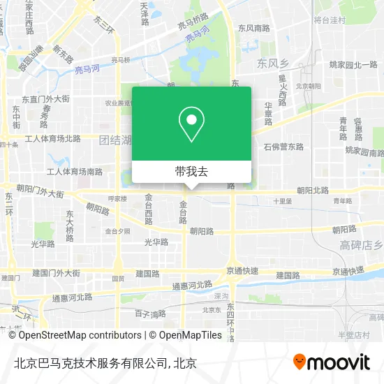 北京巴马克技术服务有限公司地图
