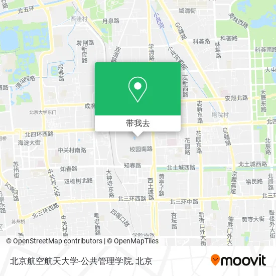 北京航空航天大学-公共管理学院地图