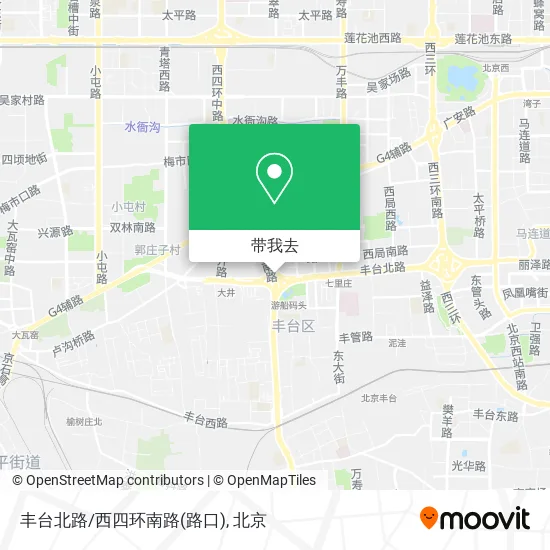 丰台北路/西四环南路(路口)地图