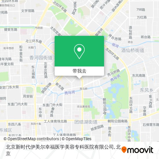 北京新时代伊美尔幸福医学美容专科医院有限公司地图