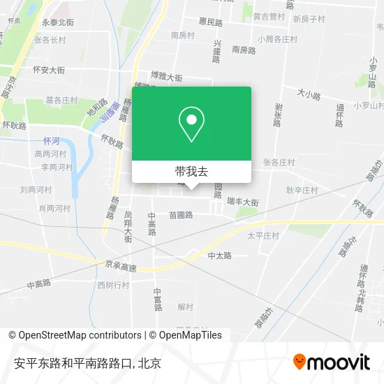 安平东路和平南路路口地图