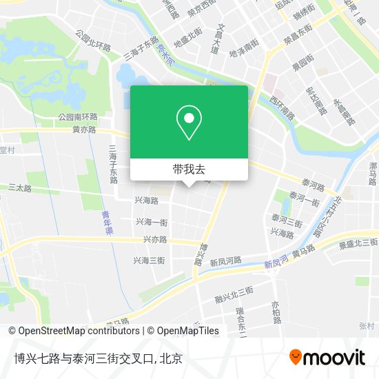 博兴七路与泰河三街交叉口地图