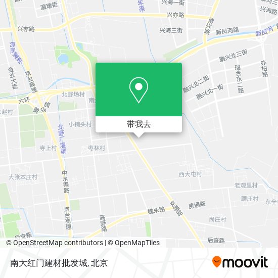 南大红门建材批发城地图