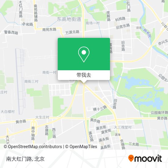 南大红门路地图