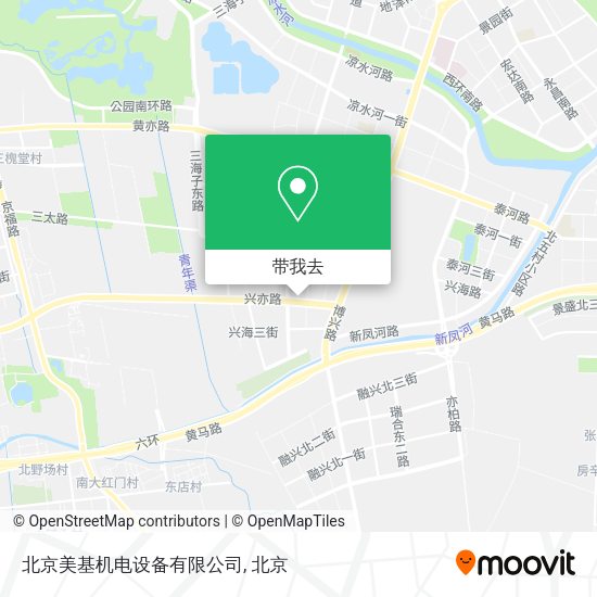 北京美基机电设备有限公司地图