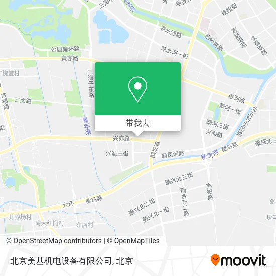 北京美基机电设备有限公司地图