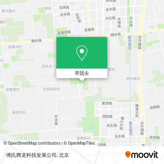 傅氏腾龙科技发展公司地图