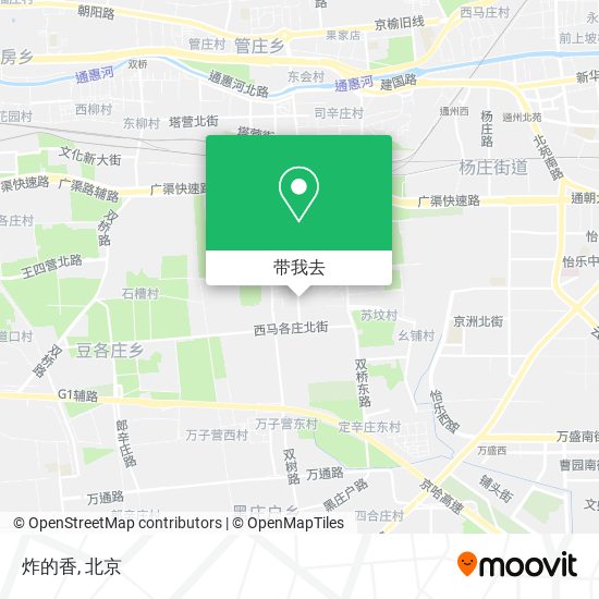 炸的香地图
