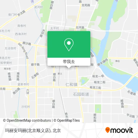 玛丽安玛丽(北京顺义店)地图