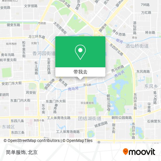 简单服饰地图