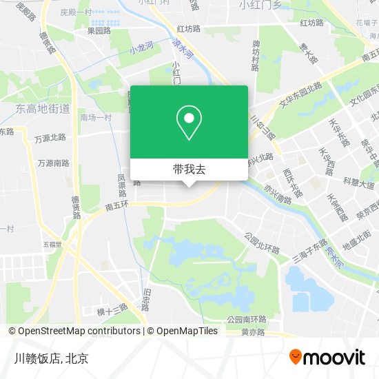 川赣饭店地图