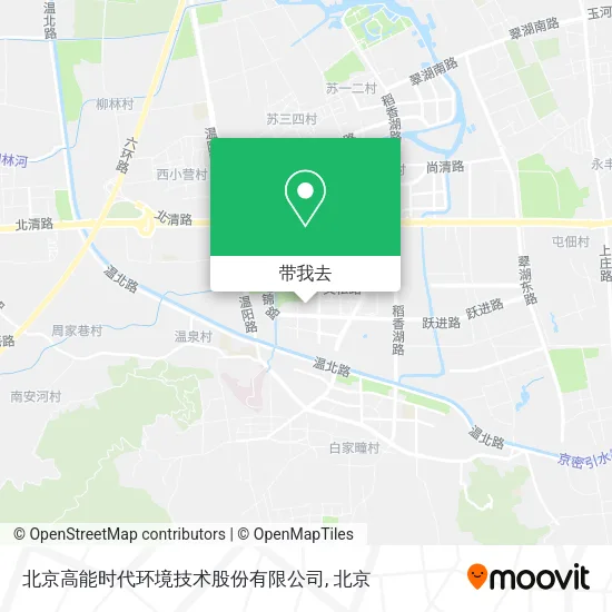 北京高能时代环境技术股份有限公司地图