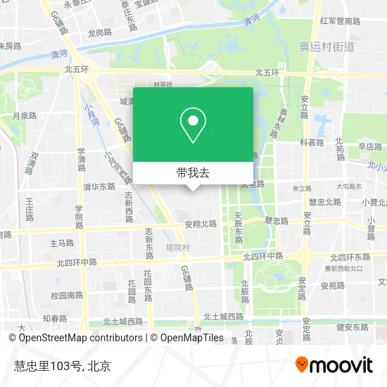 慧忠里103号地图