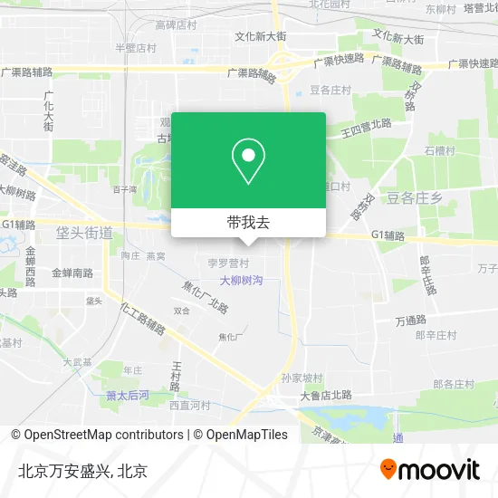 北京万安盛兴地图