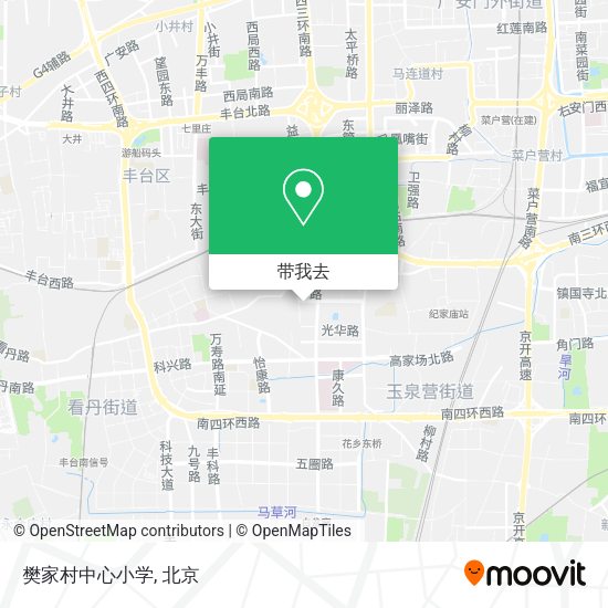 樊家村中心小学地图