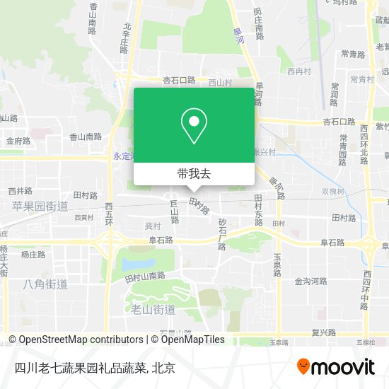 四川老七蔬果园礼品蔬菜地图