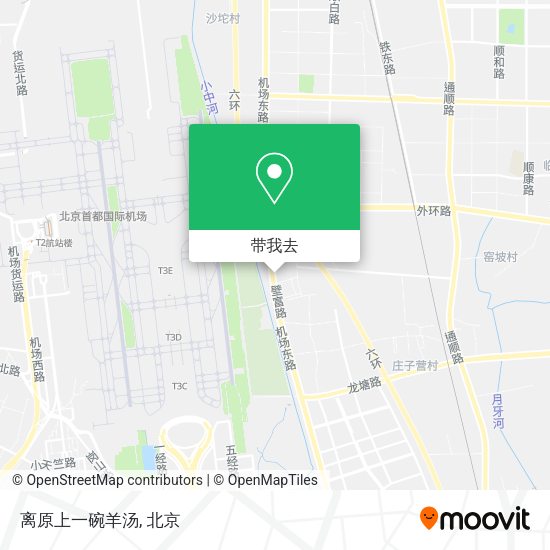 离原上一碗羊汤地图