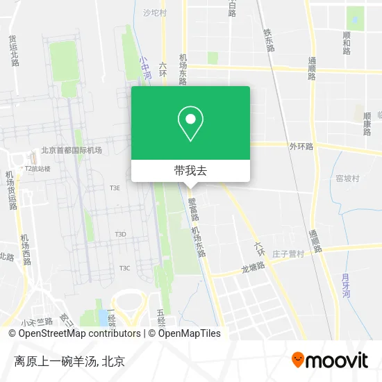 离原上一碗羊汤地图