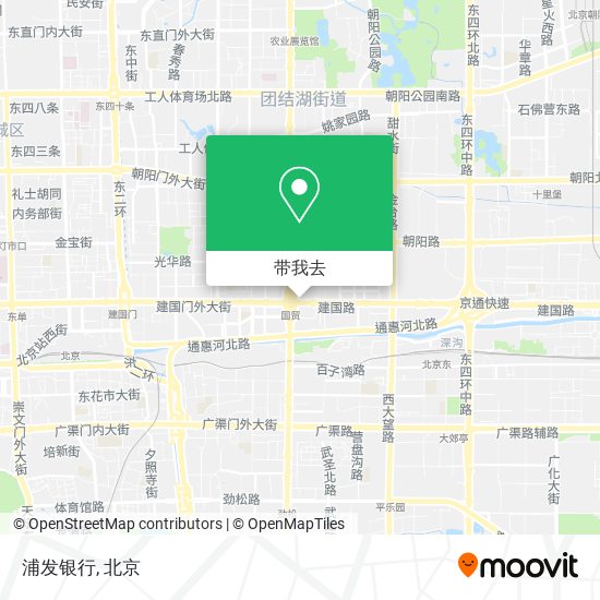 浦发银行地图