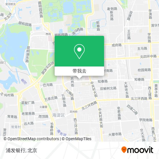 浦发银行地图