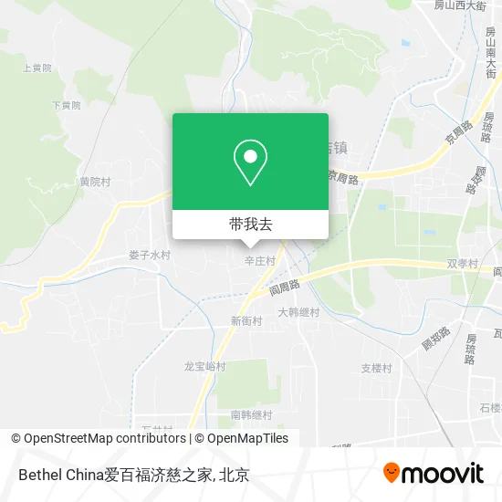 Bethel China爱百福济慈之家地图