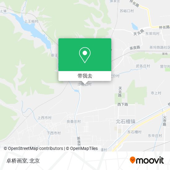 卓桥画室地图