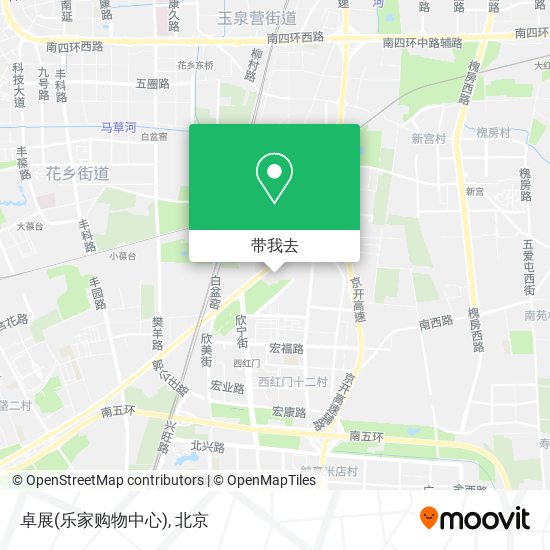 卓展(乐家购物中心)地图