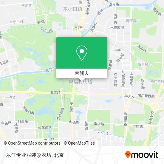 乐佳专业服装改衣坊地图