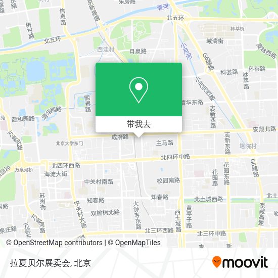 拉夏贝尔展卖会地图