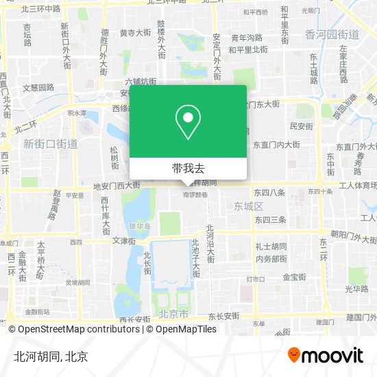 北河胡同地图