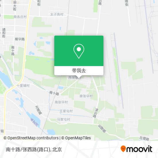 南十路/张西路(路口)地图