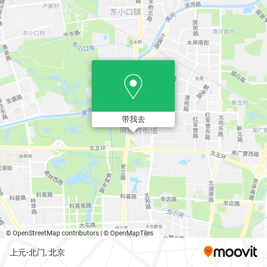 上元-北门地图