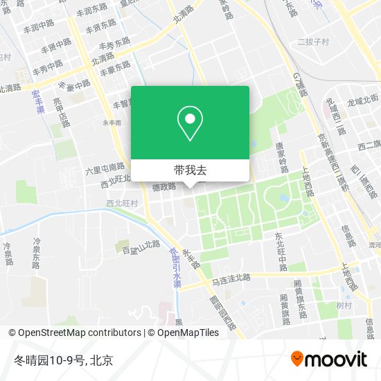 冬晴园10-9号地图