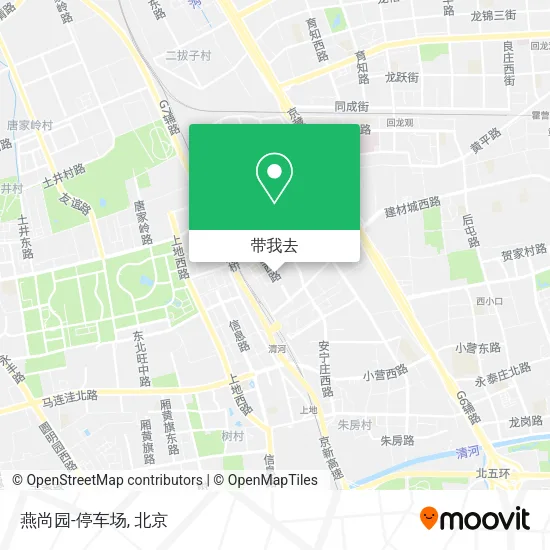 燕尚园-停车场地图