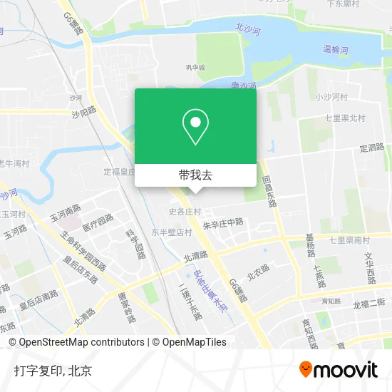 打字复印地图