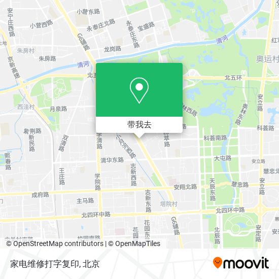 家电维修打字复印地图