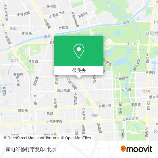 家电维修打字复印地图