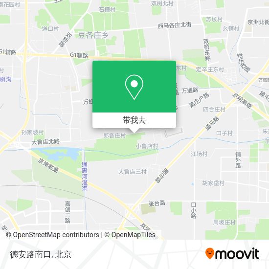 德安路南口地图